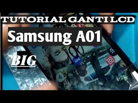 Cara Ganti Lcd Samsung A Big Youtube