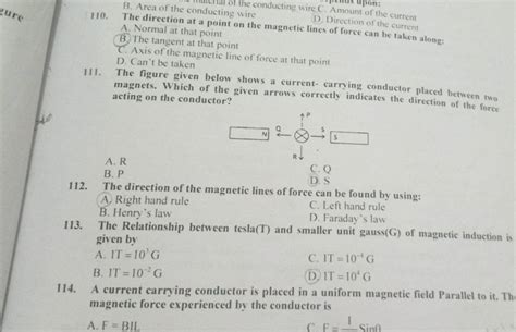 The Relationship Between Teslat And Smaller Unit Gaussg Of Magnetic I