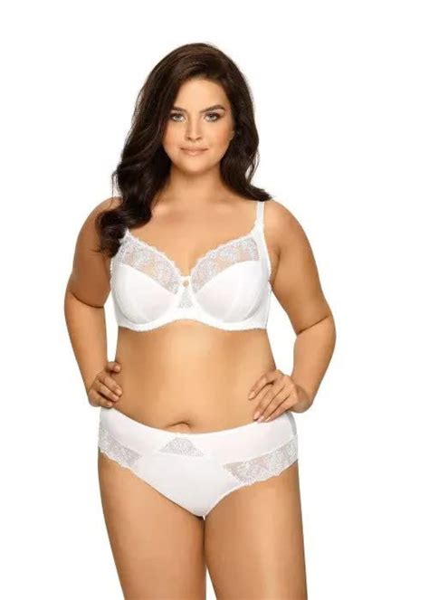 Ava Lingerie Biustonosz 1922 White 90 G Biały AVA Moda Sklep EMPIK