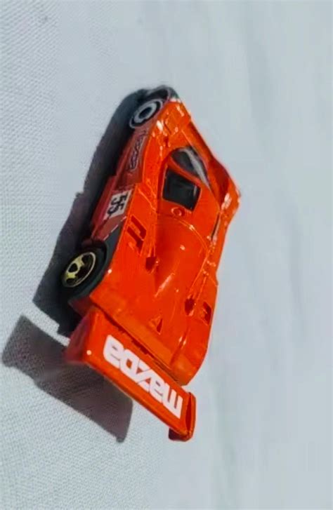 Hot Wheels Mazda 787B 55 Orange Green Etsy