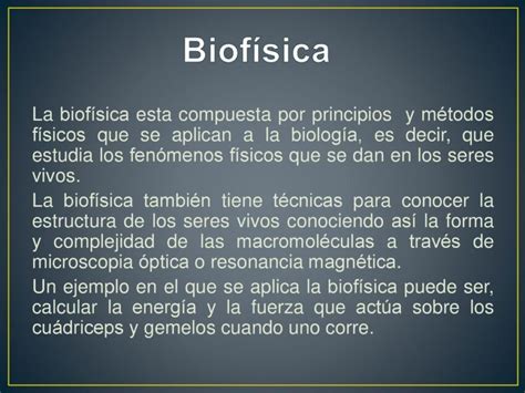 Explorando Los Misterios De La Vida La Biof Sica Y Su Campo De Estudio