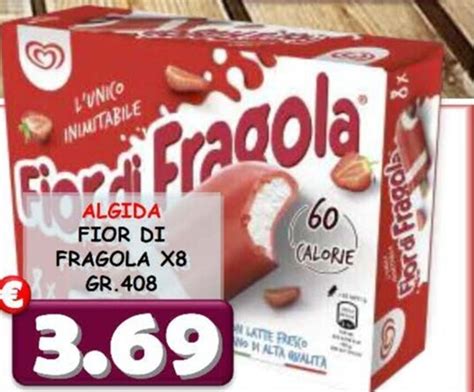 ALGIDA FIOR DI FRAGOLA X8 GR 408 Offerta Di MercADone