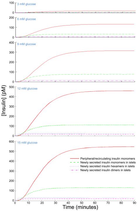 Numerical Simulations Of Insulin Hexamer Dimer And Monomer