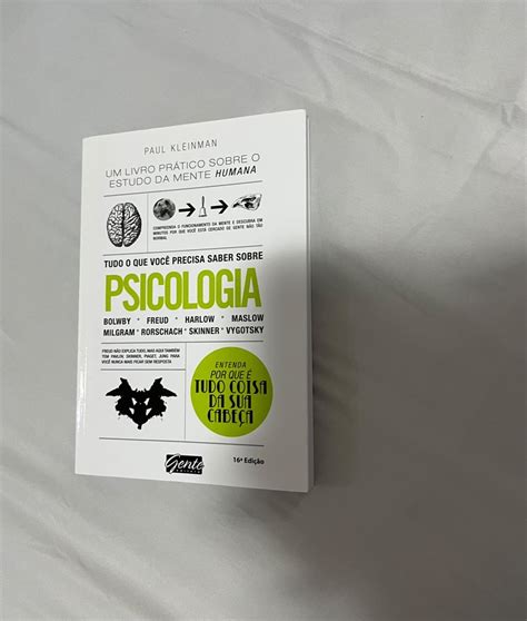 Livro Tudo O Que Você Precisa Saber Sobre Psicologia Livro Editora