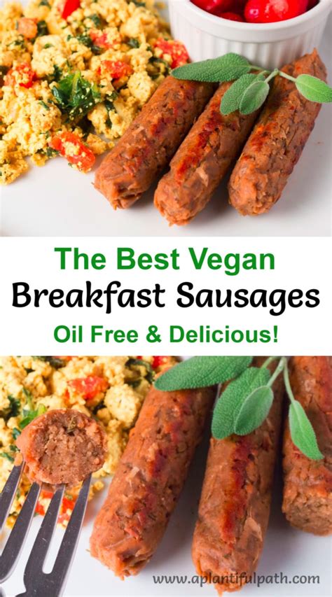 Vegetarian Breakfast Sausage Recipe Recip Zoid