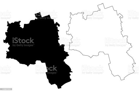 Auce Municipality Map Stock Illustration - Download Image Now - Abstract, Black Color ...