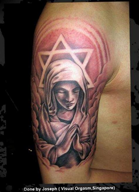 Photo star of david tattoo 19.06.2019 №024 - star tattoo example ...