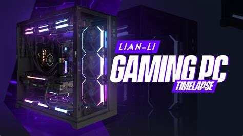 Lian Li Gaming Pc Build Amd Ryzen X Msi Rtx Gaming