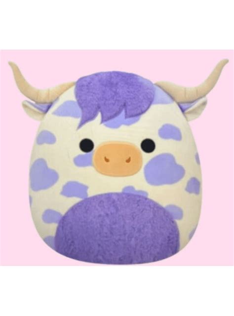 Cow Squishmallow In Stuffed Animals And Plush Toys Purple