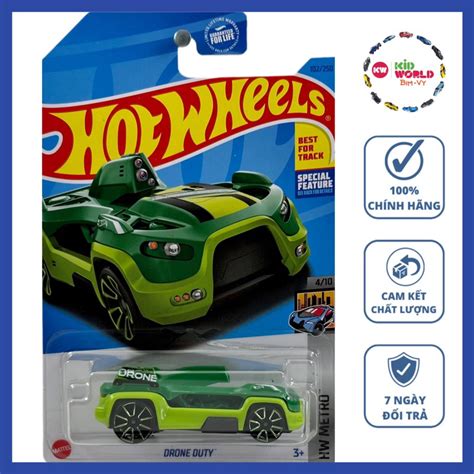 Xe mô hình Hot Wheels basic Drone Duty HKG93 Shopee Việt Nam