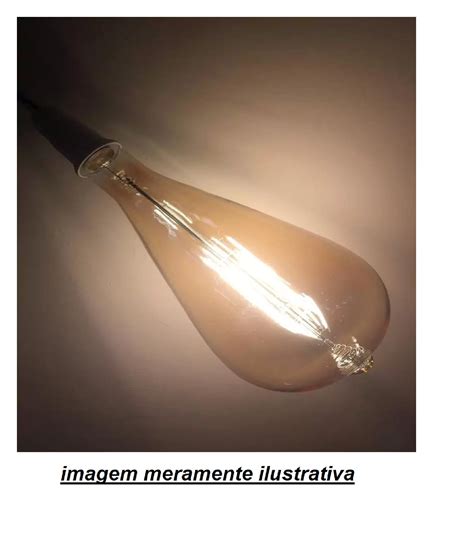 Somos Importador E Distribuidor De Lampada Led Filamento A W Branco