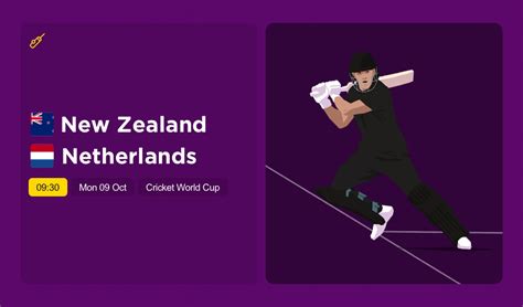 THE EDGE Mon: Cricket World Cup: NEW ZEALAND v NETHERLANDS - BETDAQ TIPS