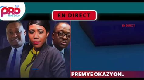 En Direct Premye Okazyon 19 Avril 2024 YouTube