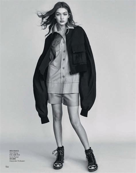 Gigi Hadid Vogue China March 2017 Issue • Celebmafia