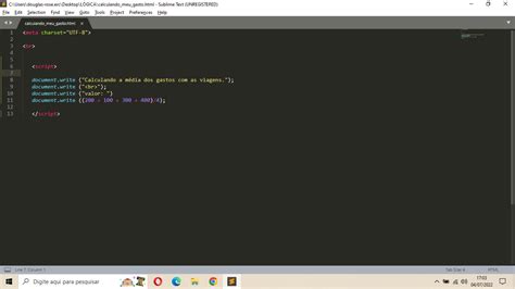 Calculando Meu Gasto Html Javascript E Html Desenvolva Um Jogo E