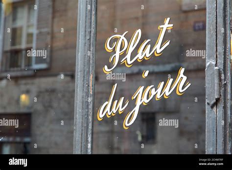 Plat Du Jour Paris Hi Res Stock Photography And Images Alamy