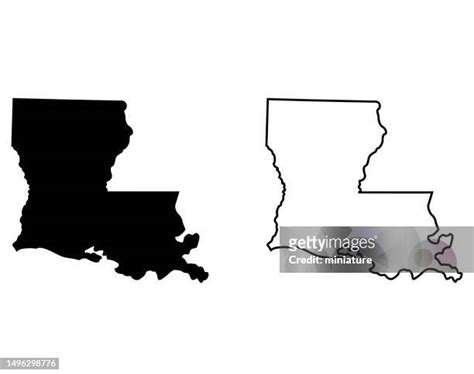 792 Louisiana Outline Stock Photos High Res Pictures And Images