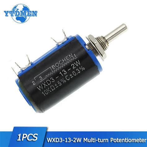 1PCS WXD3 13 2W Precision Multi Turn Potentiometer 1K 2 2K 3 3K 4 7K 6