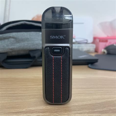 Smok Nord 5 Leather Series Black On Carousell