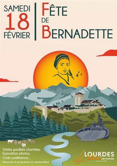 18 février Lourdes fête sainte Bernadette Sanctuaire Notre Dame de