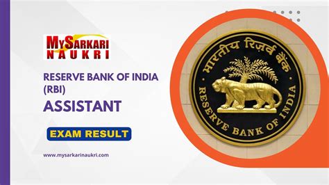 RBI Assistant Mains Result 2024 Released Cut Off Marks Merit List