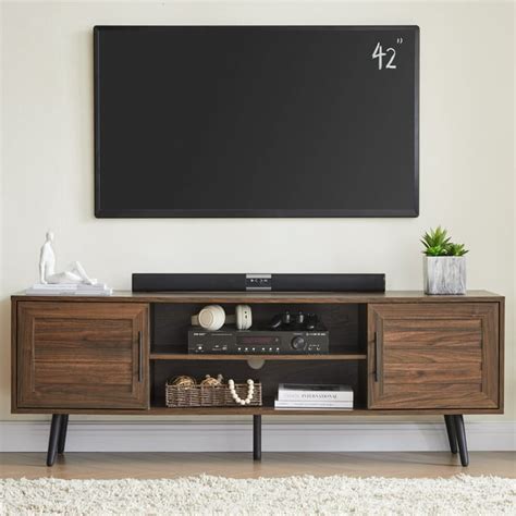 Mid Century Modern Tv Stand 65 Inch Tv Entertainment Center With