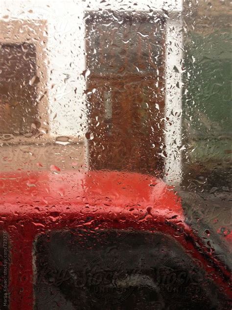 Raindrops On The Window By Stocksy Contributor Marija Kovac Rainy