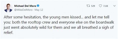 Gay Teens Pass Rowdy Bros In New Jersey With An Uplifting Surprise Daily Mail Online