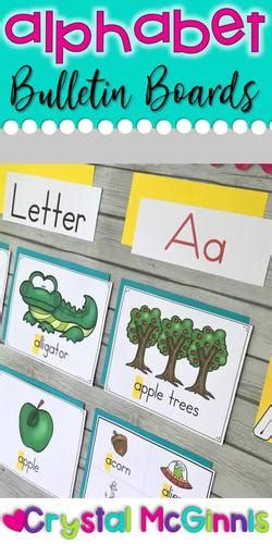 Alphabet Bulletin Boards 26 Bulletin Board Sets To Focus On Each Letter