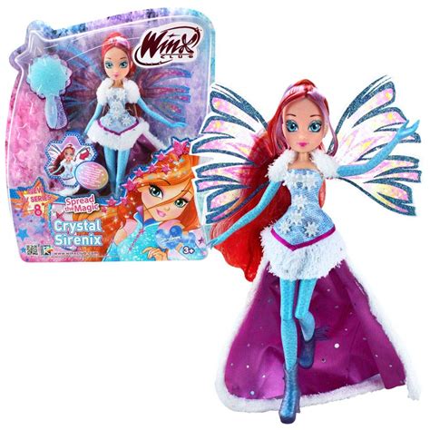 Buy Winx Club Bloom Crystal Sirenix Doll With Movable Wings Season