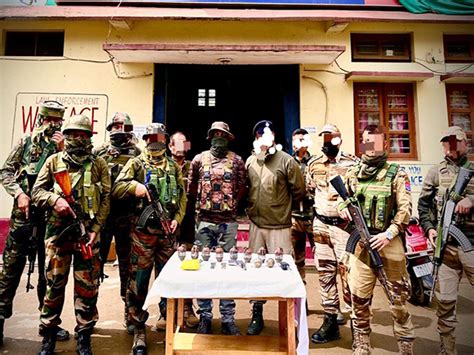 Security Forces Recover Arms Ammunition In Manipur