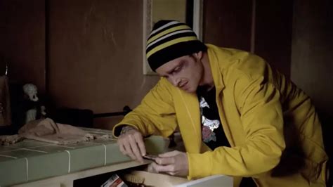 Yellow Zip Sweatshirt Jacket Worn By Jesse Pinkman Aaron Paul In