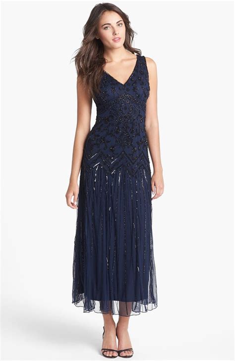 Pisarro Nights Embellished Mesh Dress Nordstrom