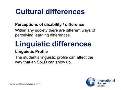 Varinder Unlu: Students with specific learning differences | PPT