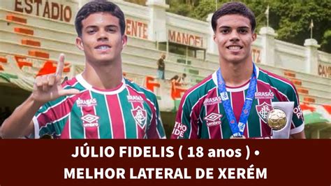 JULIO FIDELIS 17 ANOS LATERAL DIREITO MELHORES MOMENTOS 2023