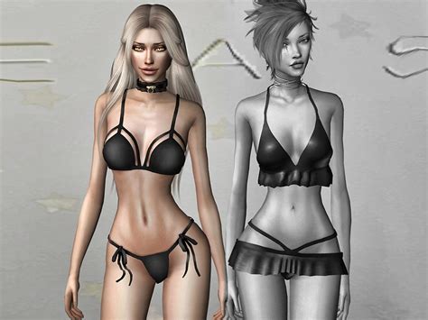 The Sims Resource Genius Radiance Lingerie Set