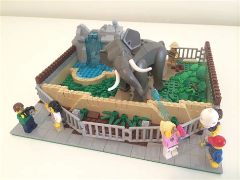 Lego Ideas Product Ideas City Zoo Modular Exhibits