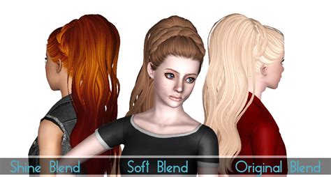 Braided Headband Hairstyle Skysims 176 Retextured By Sjoko Sims 3 Hairs