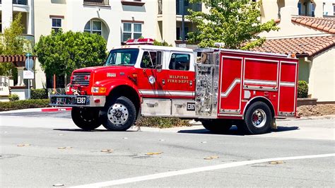 Milpitas FD Engine 387 Milpitas Fire Engine 287 Leaving St Flickr