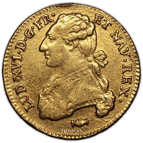 Coin France Louis XVI Gold Double Louis Xvi Or 1776 K Bordeaux