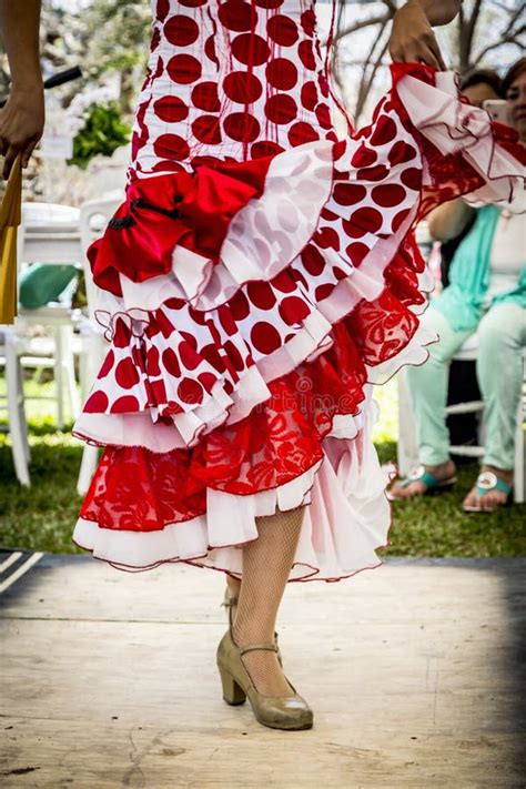 Attractive Woman Dancing Flamencoattractive Woman Dancing Flamenco