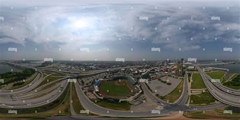 360° View Of Aerial Spectacle Louisvilles Magnificent Stadium And