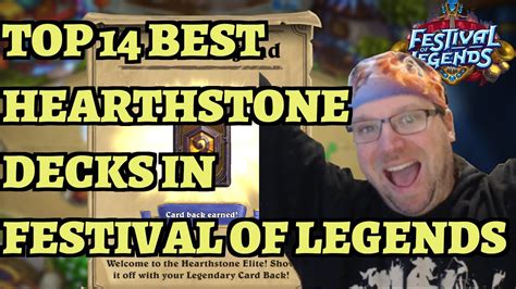 TOP 14 BEST Hearthstone Decks To Climb To Legend In Festival Of Legends