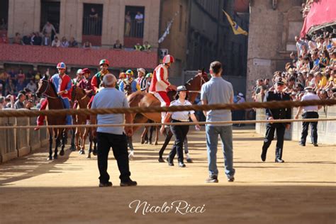 La Seconda Prova Del Palio Di Siena Del Agosto Foto