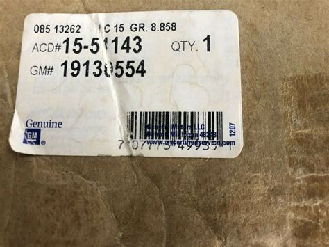 HVAC Temperature Valve ACDelco 1551143 GM 19130554 OEM New EBay