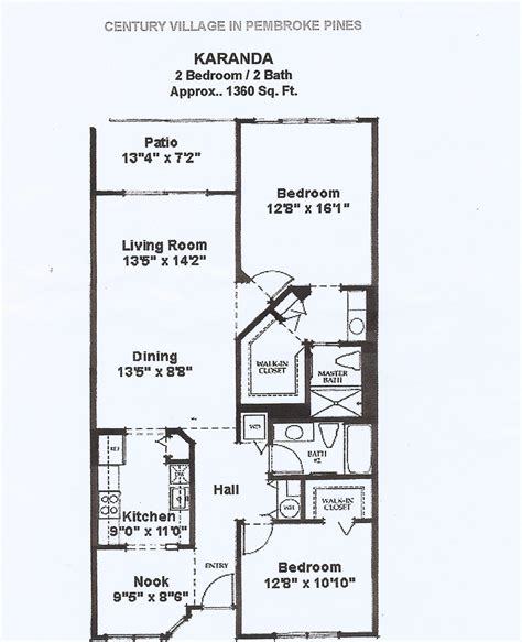 Century Village Floor Plans Pembroke Pines - Infoupdate.org