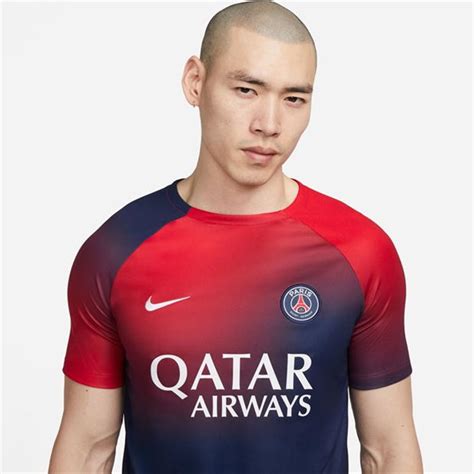 Nike Paris Saint Germain Pre Match Home Shirt Adults Navy