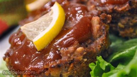 Lemon Barbeque Meatloaf