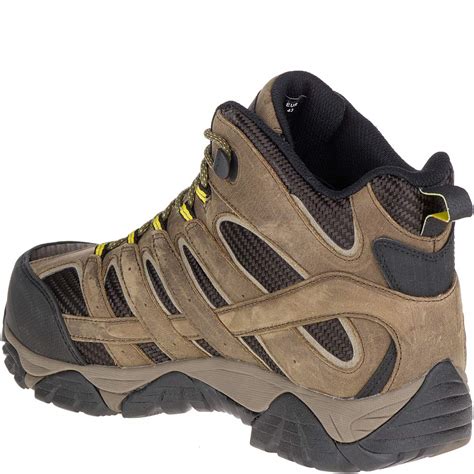 Merrell Moab 2 Vent Mid Waterproof Comp Toe Work Boot Men 12 Boulder J15753j15753w Industrial