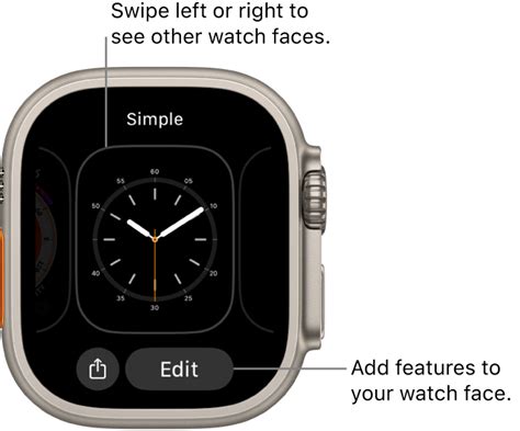 Customize The Watch Face Apple Support Eg